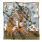THE WOOD BETWEEN HOURS | [Color1] Silk Twill Scarf | 90×90 cm