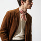 A HUNT BEFORE TIME | Antique Claret Cotton Bandana | 55×55 cm