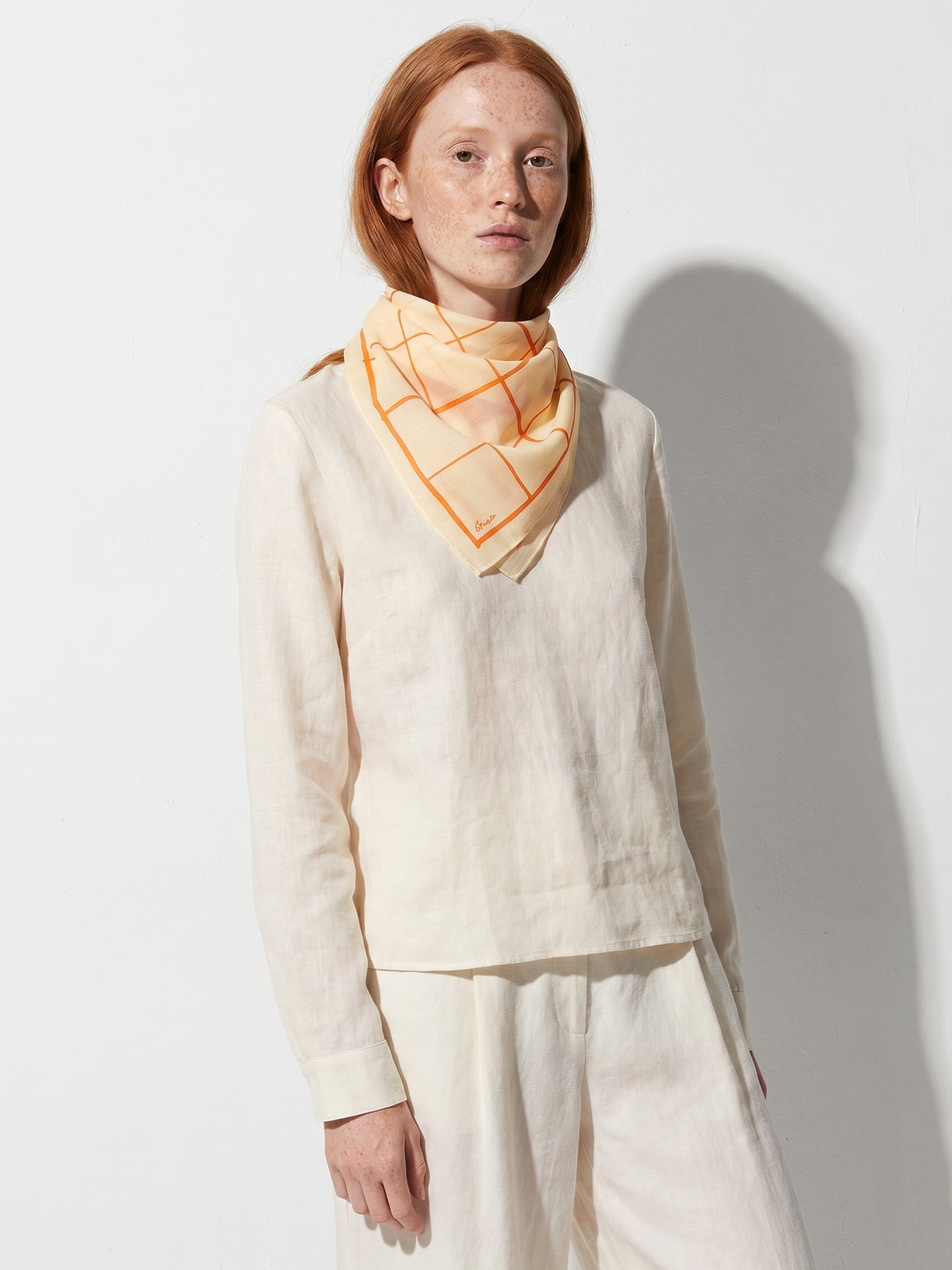 ATELIER | Tailor's Chalk Cotton Bandana | 55×55 cm