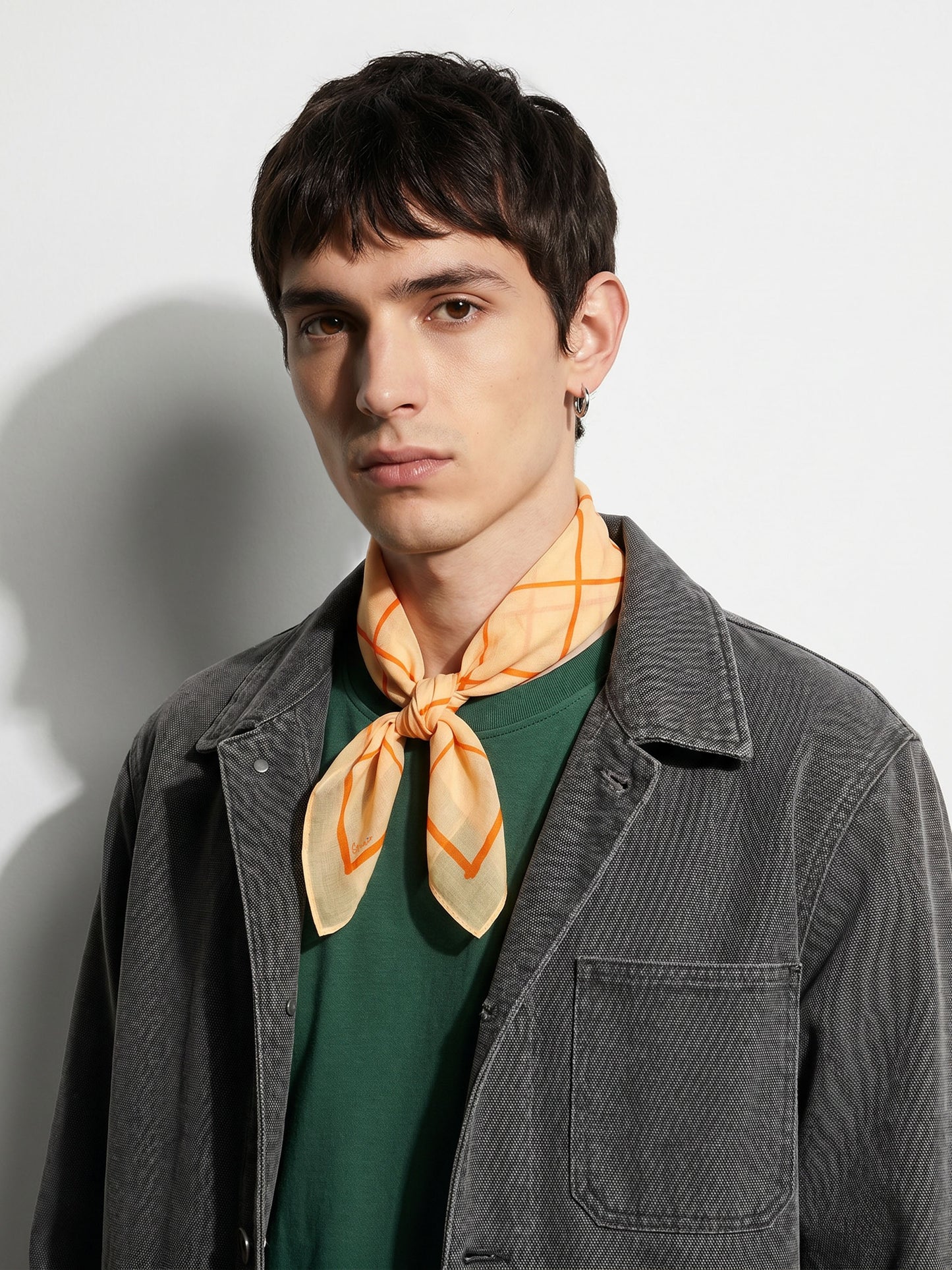 ATELIER | Tailor's Chalk Cotton Bandana | 55×55 cm