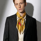 COORDONNÉES | Squaïr Gold Silk Satin Scarf | 90×90 cm