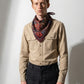 DUST AND THUNDER | Canyon Rust Cotton Bandana | 66×66 cm