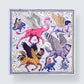 LE BESTIAIRE CÉLESTE | Celestite Silk Twill Scarf | 88×88 cm