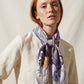 LE BESTIAIRE CÉLESTE | Celestite Silk Twill Scarf | 88×88 cm