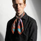 LE BESTIAIRE CÉLESTE | Red Mesa Silk Twill Scarf | 65×65 cm