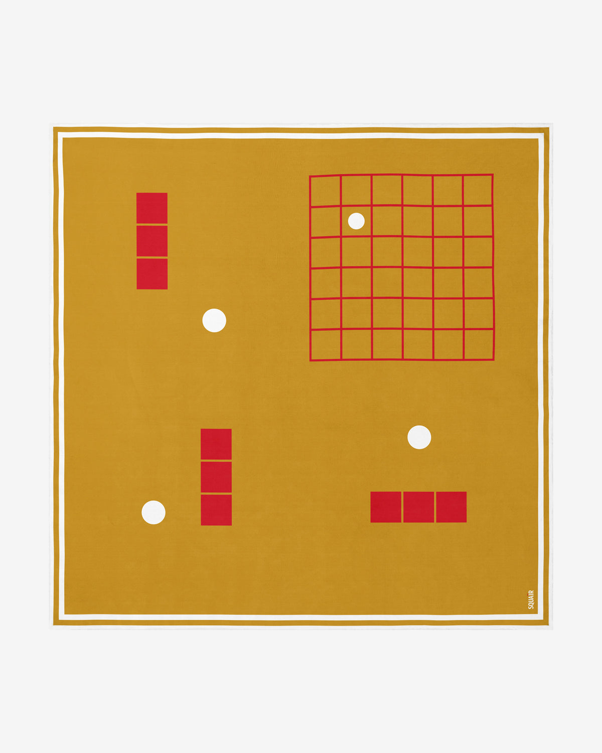 COORDONNÉES | Squaïr Gold | 90 cm