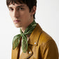 THE OLD LEVIATHAN | Nantucket Green Cotton Bandana | 55×55 cm
