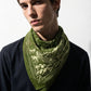 THE OLD LEVIATHAN | Nantucket Green Cotton Bandana | 55×55 cm