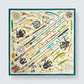 THE QUIET INVENTORY | Tacklebox Green Cotton Bandana | 66×66 cm