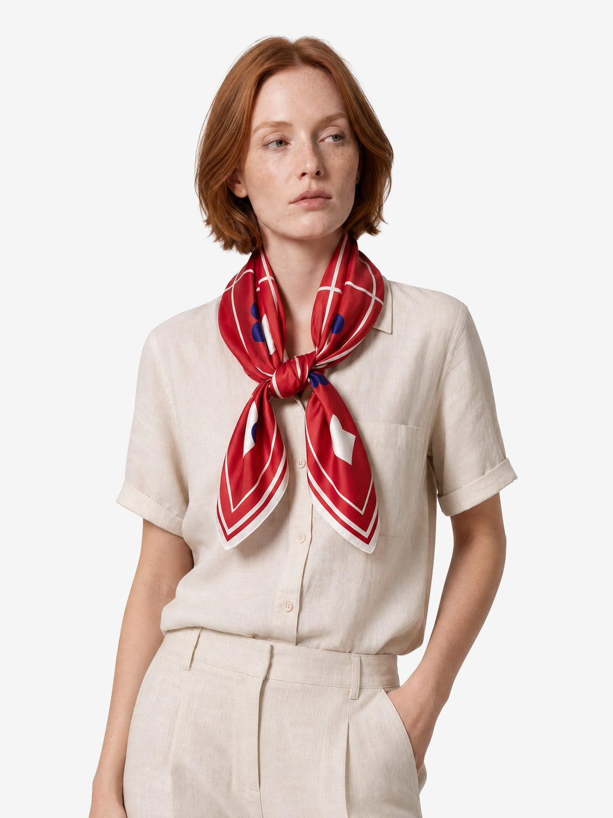 TRAME | Squaïr Red | 90 cm